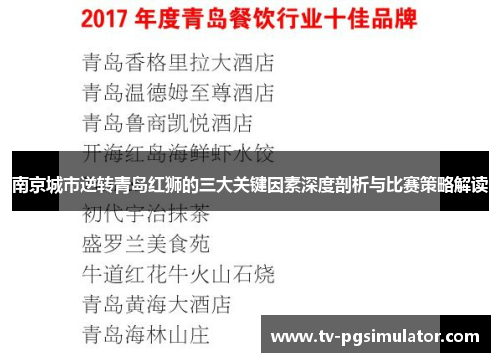 南京城市逆转青岛红狮的三大关键因素深度剖析与比赛策略解读