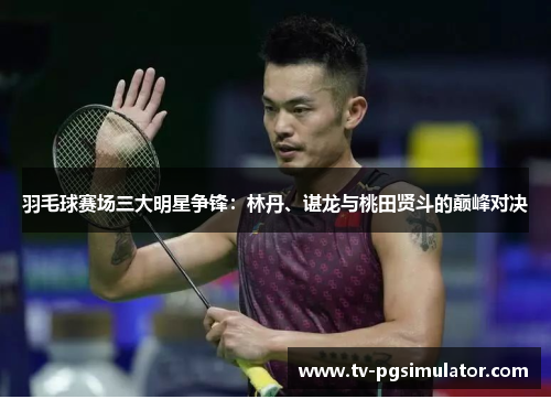 羽毛球赛场三大明星争锋：林丹、谌龙与桃田贤斗的巅峰对决