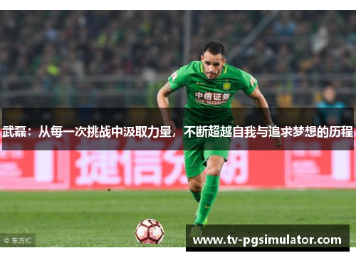 武磊:从每一次挑战中汲取力量,不断超越自我与追求梦想的历程 武磊:从每一次挑战中汲取力量,不断超越自我与追求梦想的历程